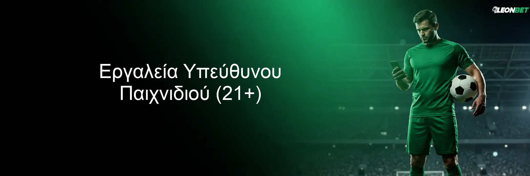 Εργαλεία Υπεύθυνου Παιχνιδιού (21+)